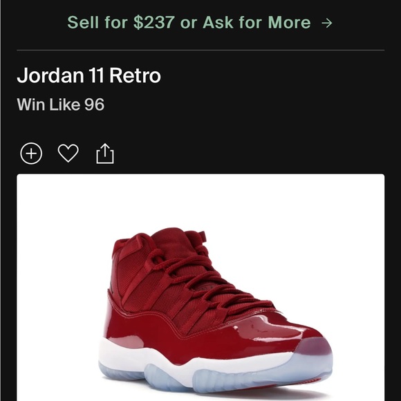 Jordan 11 Retro ‘Win Like 96’ Sz 11 - Picture 2 of 8